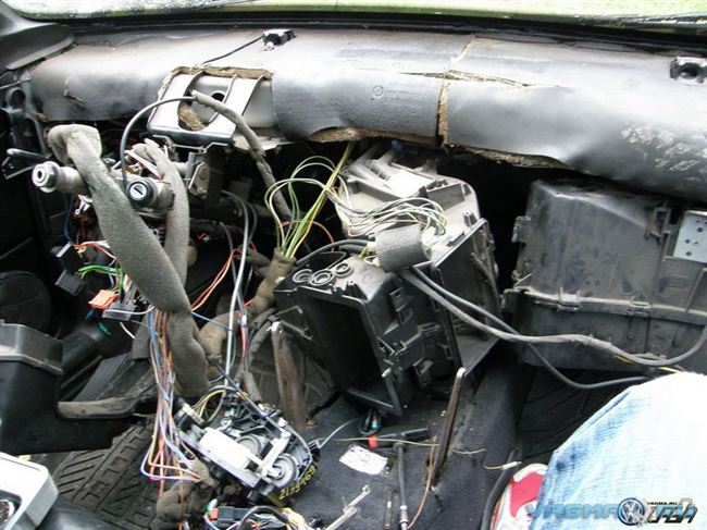 Печка VW Passat B3: частые неисправности, причины, замена радиатора