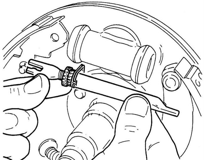Регулировка привода стояночного тормоза | Тормозная система | Opel Corsa