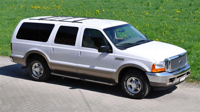 Ford Excursion (5.4 AT, 258 л.c.) Внедорожник 5 дв.: (1999 – 2005) - технические характеристики