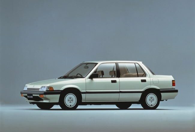 Honda Ballade (1.3 MT, 80 л.c.) Седан: 2 поколение (1983 – 1987) - технические характеристики
