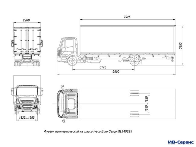 Iveco EuroCargo технические характеристики и отзывы, грузоподъемность и расход топлива