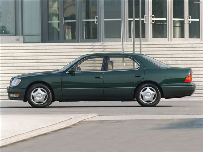 Lexus LS400 рестайлинг 1997, седан, 2 поколение, XF20 (09.1997 - 07.2000) - технические характеристики и комплектации