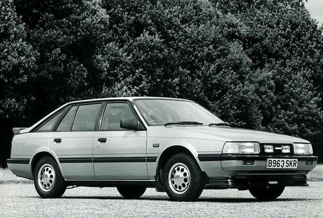 Mazda 626 рестайлинг 1985, лифтбек, 2 поколение, GC (05.1985 - 03.1987) - технические характеристики и комплектации