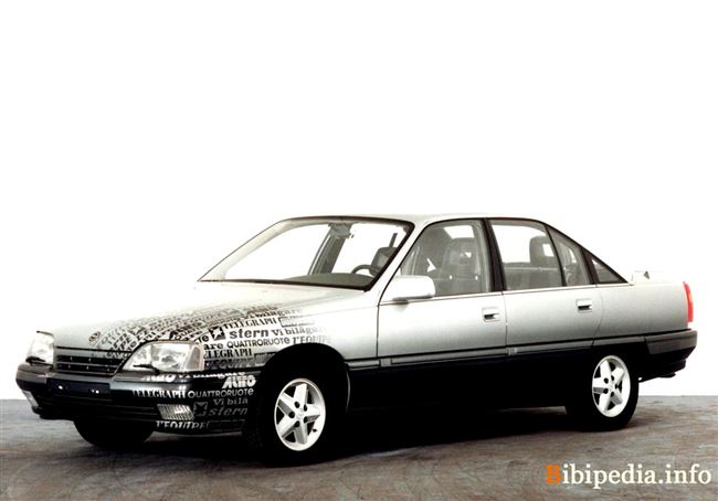 Opel Omega (1.8 MT, 82 л.c.) Седан: A (1984 – 1994) - технические характеристики