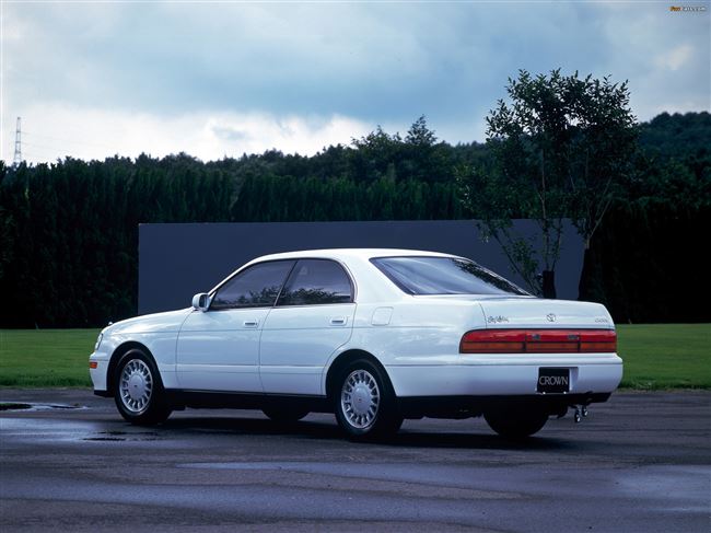 Toyota Crown (2.0 AT, 135 л.c.) Седан: 9 поколение (S140) (1991 – 1995) - технические характеристики