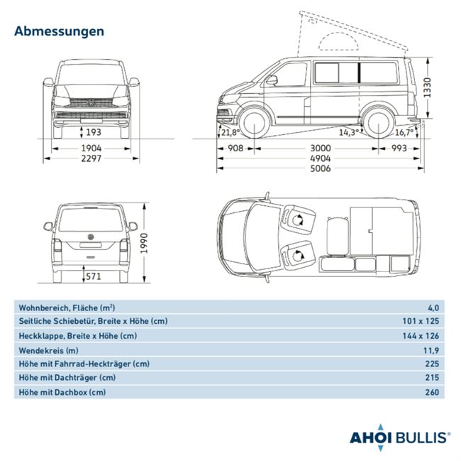 Volkswagen California — обзор и технические характеристики