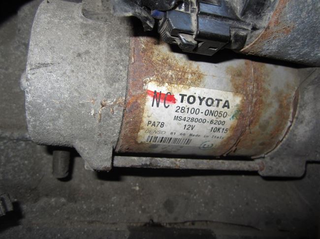 Проверка стартера. И небольшой лайфхак. — Toyota Corolla, 1.4 л., 2000 года